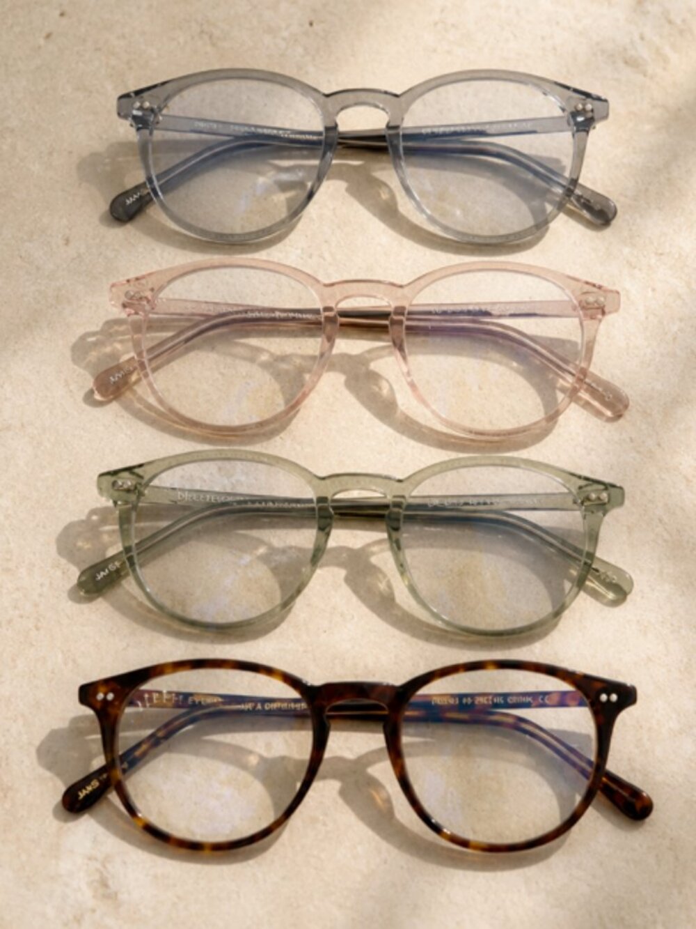 diff eyewear jaxson lot of 4 new